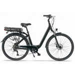 Elektrobicykel 28" KANDS LA RIVA E-Bike CTB Altus 8S 2xHT Hydr. AM 250W 36V Digitálna 18" tmavo modrá lesk + AKU. LG 10,4Ah